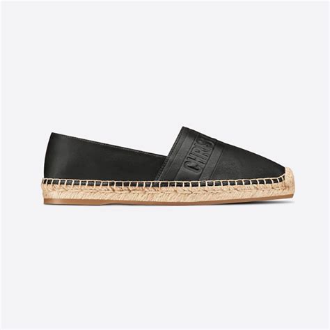 dior granville espadrille black